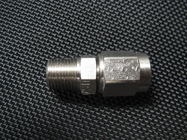 (image for) -4 straight female swivel to 1/8 npt steel